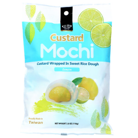 Mochi o smaku cytrynowym