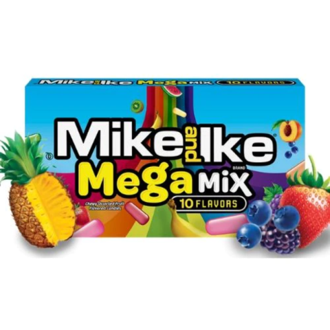 10 smaków cukierki MIKE&IKE
